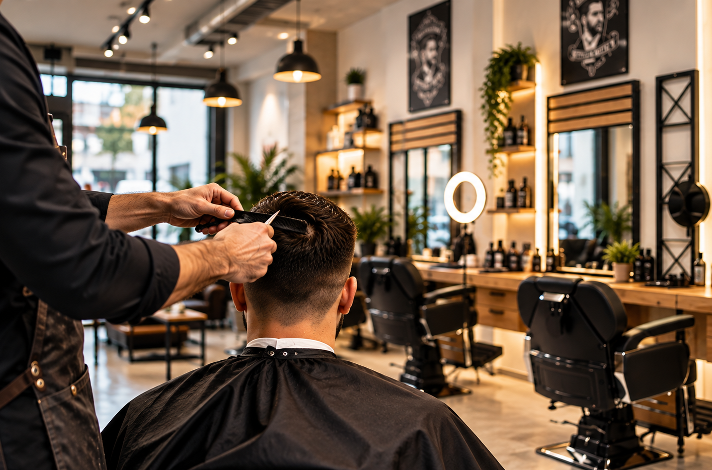 Haarschnitt bei Golden Hair by Firas